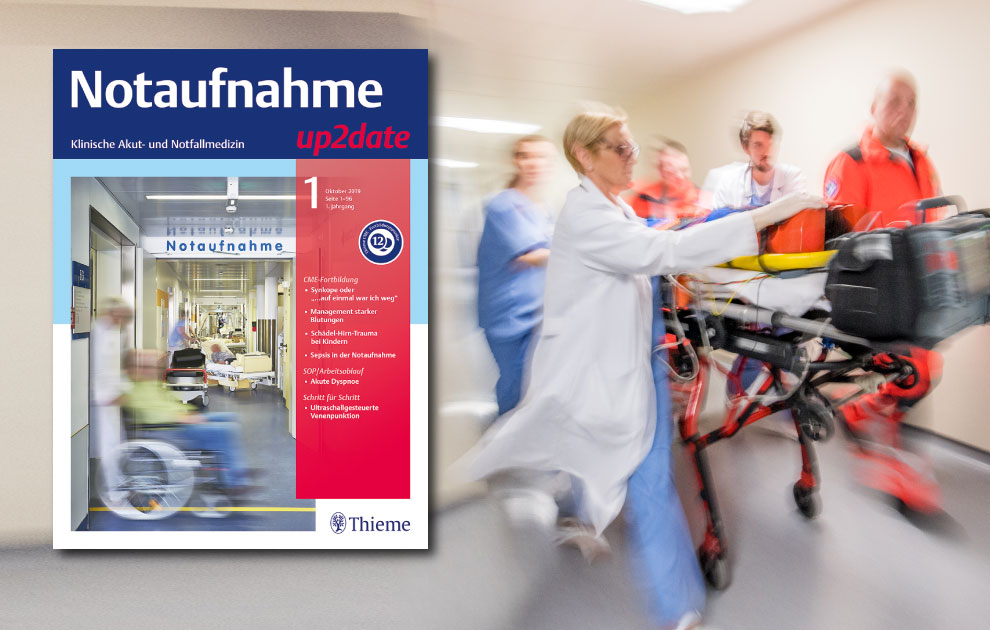 Notaufnahme up2date: neue Fachzeitschrift ab Oktober 2019
