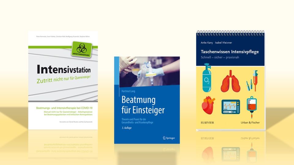 Fachbücher Intensivpflege: Quereinsteiger anlässlich der Corona-Krise