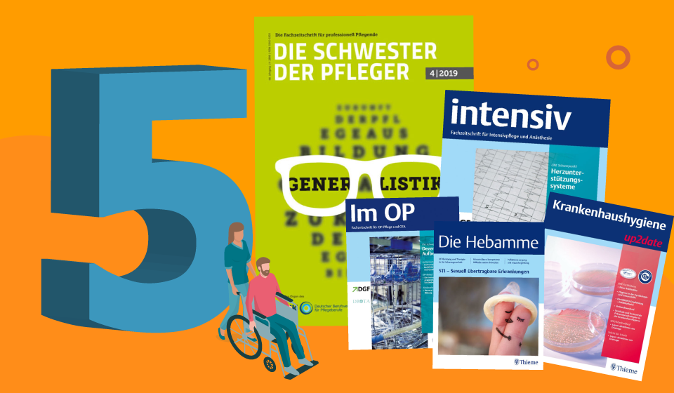 Fachzeitschriften für die Pflege – unsere Top 5